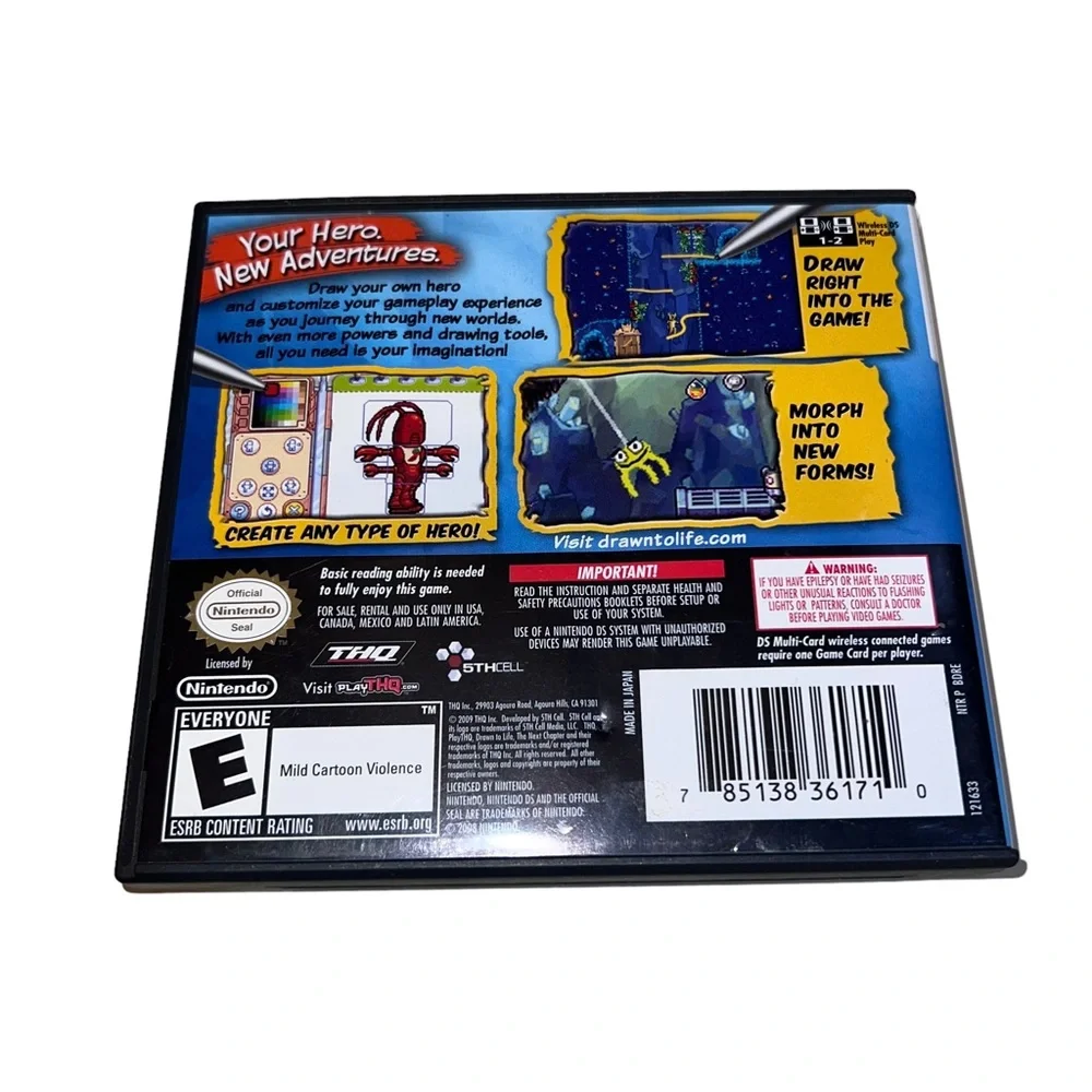 Nintendo DS Drawn to Life The Next Chapter Game
